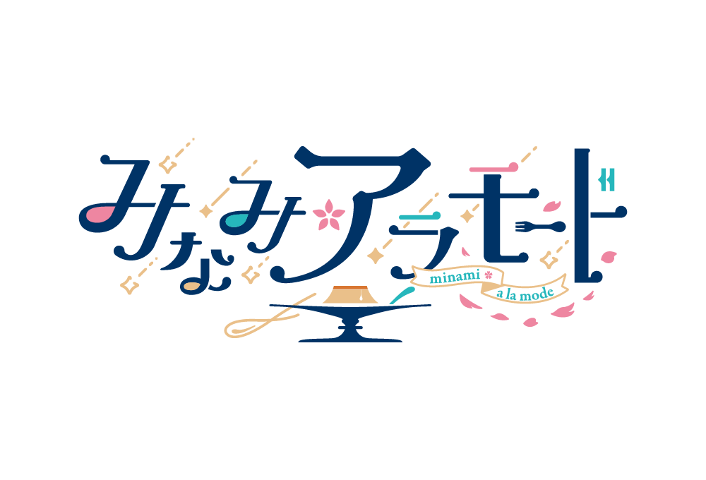 お菓子モチーフのWEB番組ロゴ