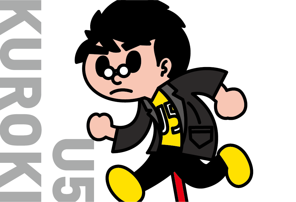 プロフィールのイメージ画像です。飛び出し坊やのようなプロフィールイラスト